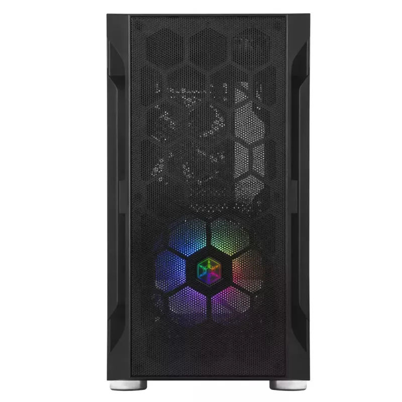 PC-behuizing Silverstone FARA H1M Micro Tower zwart