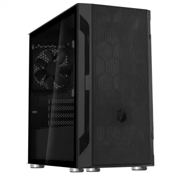 PC-behuizing Silverstone FARA H1M Micro Tower zwart