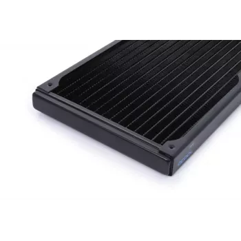 Radiator Alphacool 14443 messing koper roestvrij staal zwart 140 mm