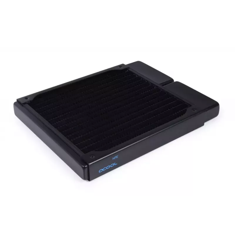 Radiator Alphacool 14443 messing koper roestvrij staal zwart 140 mm