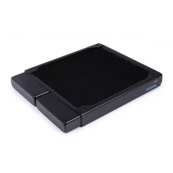 Radiator Alphacool 14443 messing koper roestvrij staal zwart 140 mm