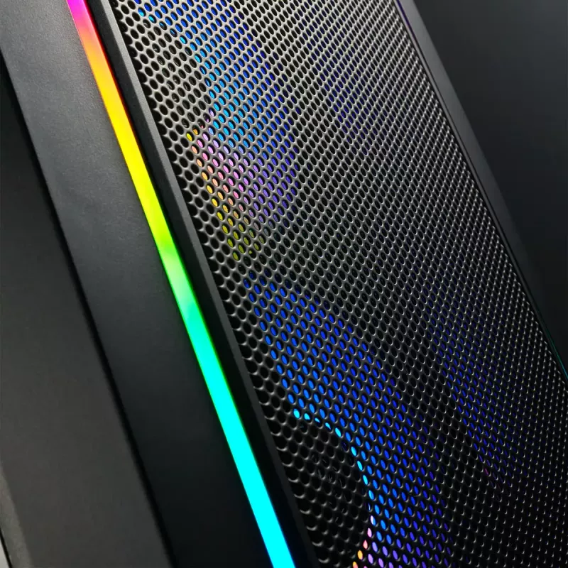 PC-behuizing Silverstone FARA 312Z Midi Tower zwart