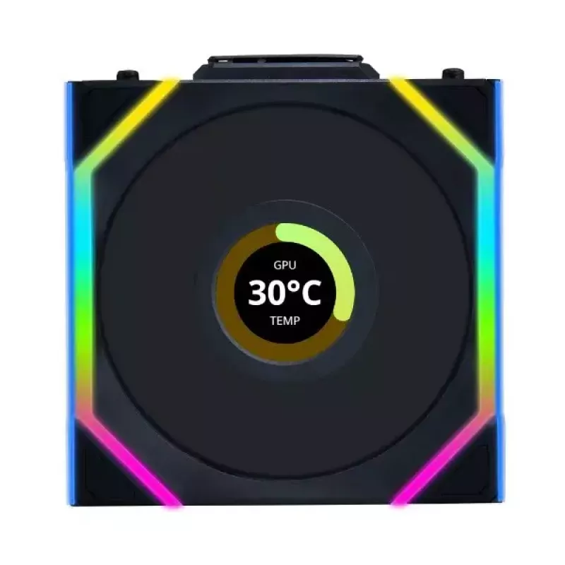 Ventilator Lian Li UNI FAN SL Wireless LCD 120 Reverse Blade