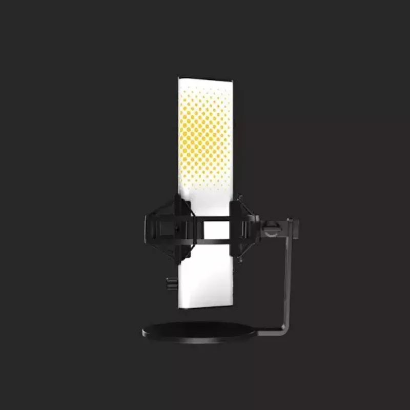 Pc-microfoon Endgame Gear XSTRM — bedraad USB, gevoeligheid -36 dB, 20–20000 Hz, touch-bediening, 2 m kabel, zwart/wit