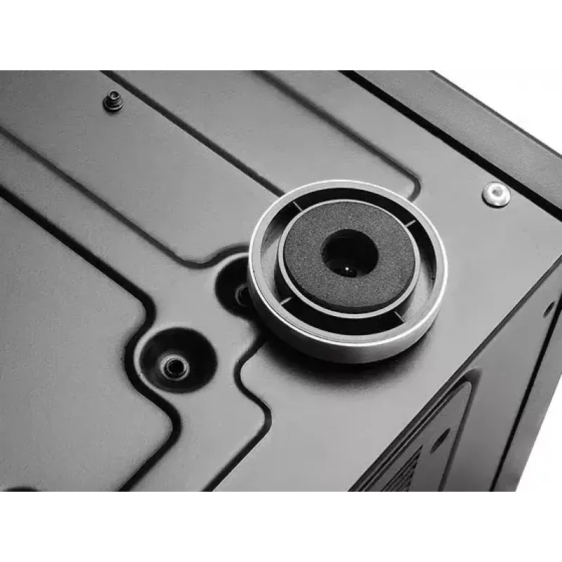 PC-behuizing Silverstone GD10 HTPC zwart