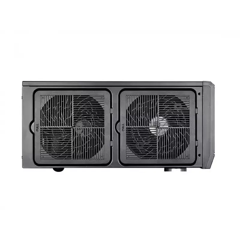 PC-behuizing Silverstone GD10 HTPC zwart