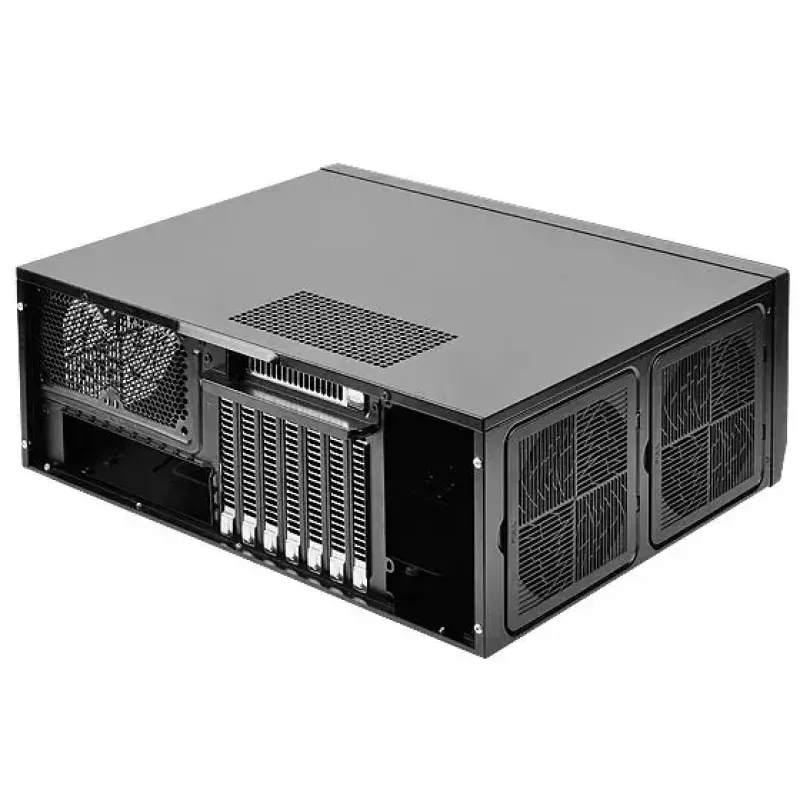PC-behuizing Silverstone GD10 HTPC zwart