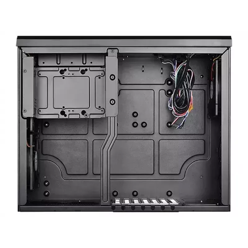 PC-behuizing Silverstone GD10 HTPC zwart