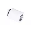 Slangverbinder Alphacool 17568 wit 1/4 inch schroefdraad 20 mm diepte