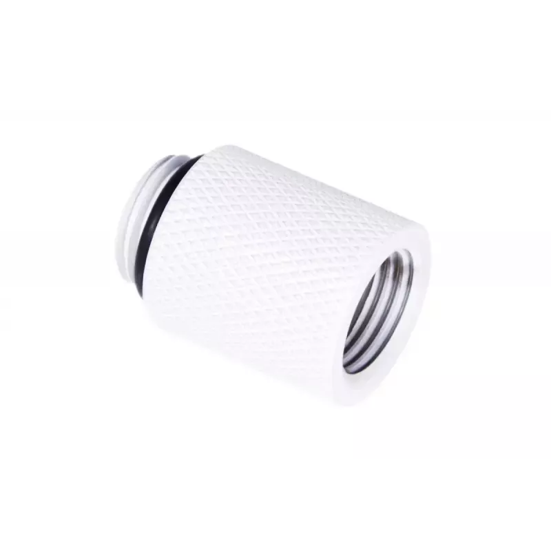 Slangverbinder Alphacool 17568 wit 1/4 inch schroefdraad 20 mm diepte