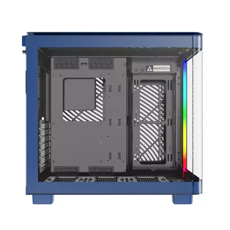 PC-behuizing Montech KING 95 Midi Tower blauw