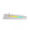 Glorious GMMK 3 Pro 75 % draadloos gamingtoetsenbord, Pre-Built, Fox-switches, US ANSI, zilver