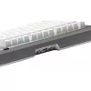 Glorious GMMK 3 Pro 75 % draadloos gamingtoetsenbord, Pre-Built, Fox-switches, US ANSI, zilver