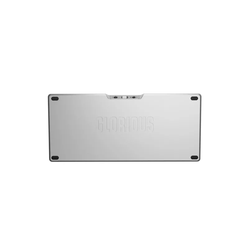 Glorious GMMK 3 Pro 75 % draadloos gamingtoetsenbord, Pre-Built, Fox-switches, US ANSI, zilver
