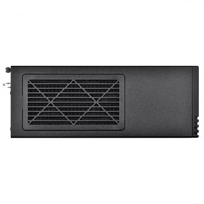 SilverStone MILO 11 SST-ML11B slanke Micro-ATX Desktop-PC-behuizing