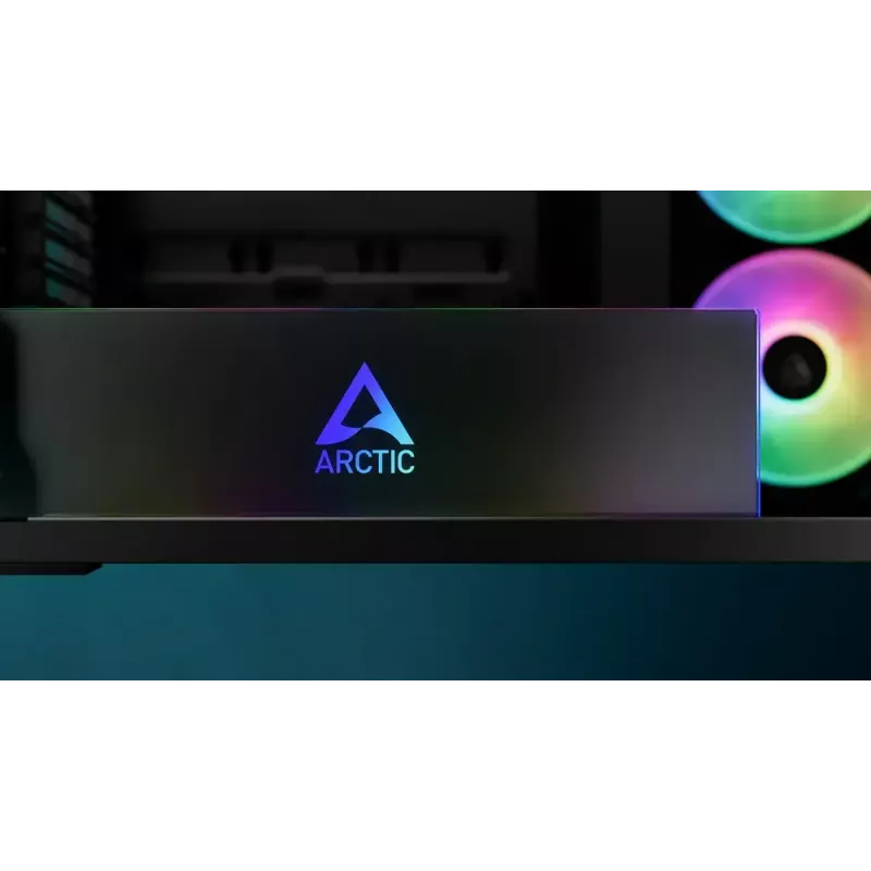 ARCTIC Xtender VG (Black) Premium E-ATX pc-behuizing met verticale GPU-montage