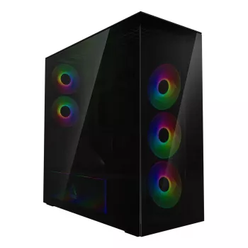ARCTIC Xtender VG (Black) Premium E-ATX pc-behuizing met verticale GPU-montage