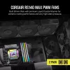 Ventilator Corsair RS140 MAX computerbehuizing-ventilator 14 cm zwart 2 stuks