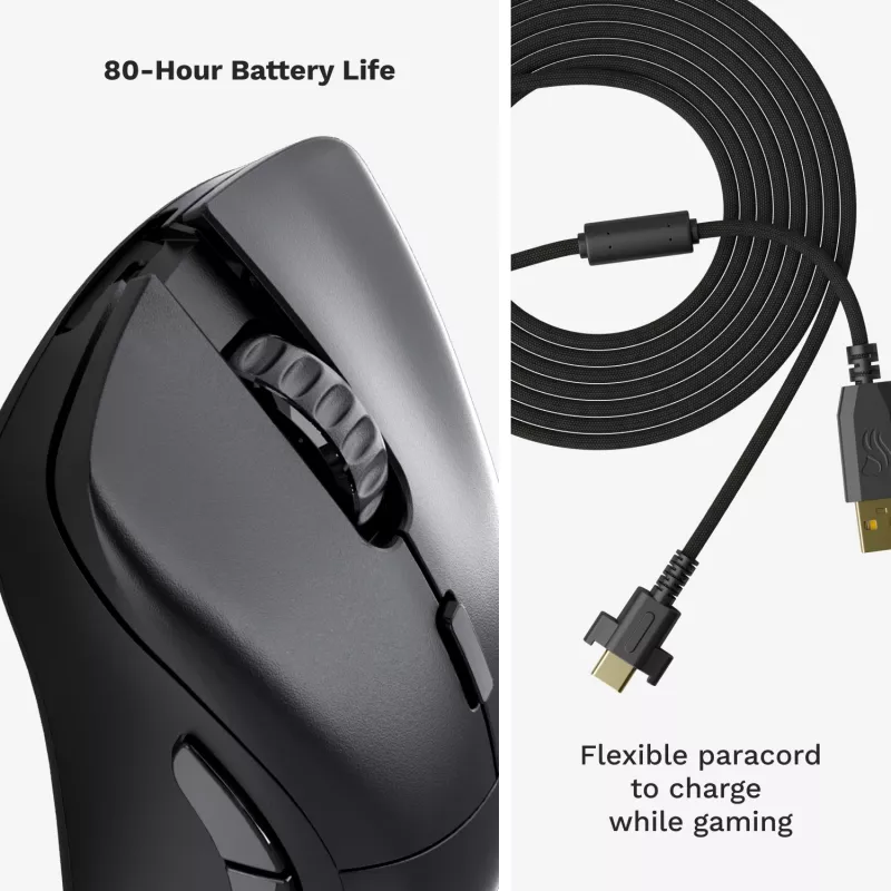Glorious Gaming Glorious Model D 2 PRO Wireless - 1K Polling - zwart