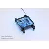 Waterblok Alphacool Core 1 LT Aurora acryl koper nikkel zwart transparant