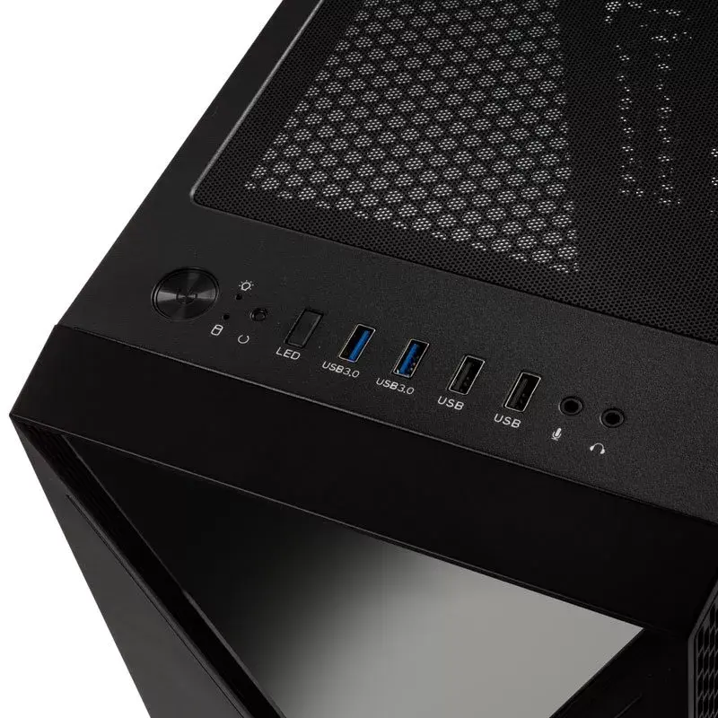 Computerbehuizing Kolink VOID X midi tower zwart