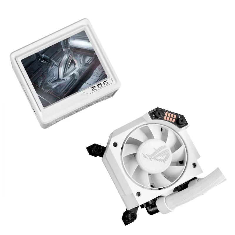 ASUS ROG RYUJIN III 360 ARGB EXTREME WHT processor all-in-one-vloeistofkoeler 12 cm wit 1 stuk