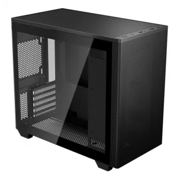 Pc-behuizing Aerocool Stormfront Mini mini tower zwart ATX zij-psu 120mm ventilator