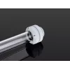 BitsPower BP-DWEML messing fitting voor waterkoeling, witte uitvoering, 1/4-inch schroefdraad