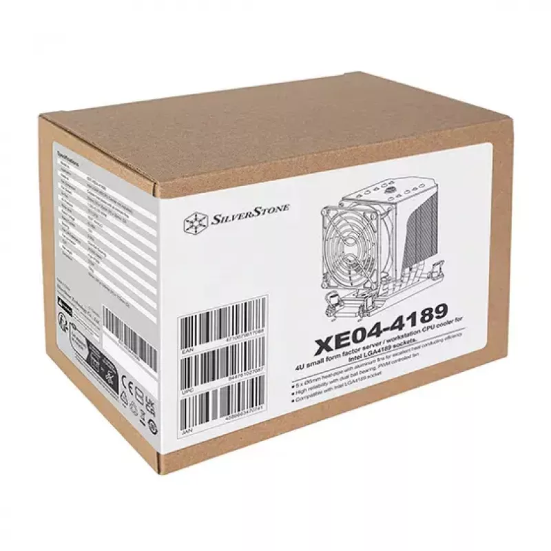 SilverStone SST-XE04-4189B CPU-koeler