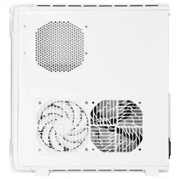 PC-behuizing Silverstone RVZ03-ARGB desktop wit