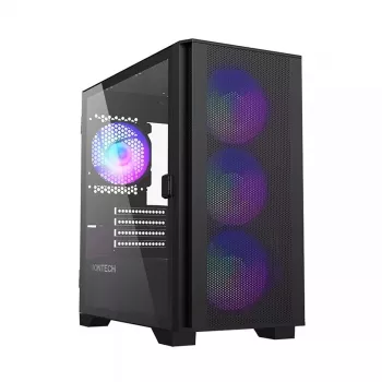 PC-behuizing Montech AIR 100 ARGB mini tower zwart
