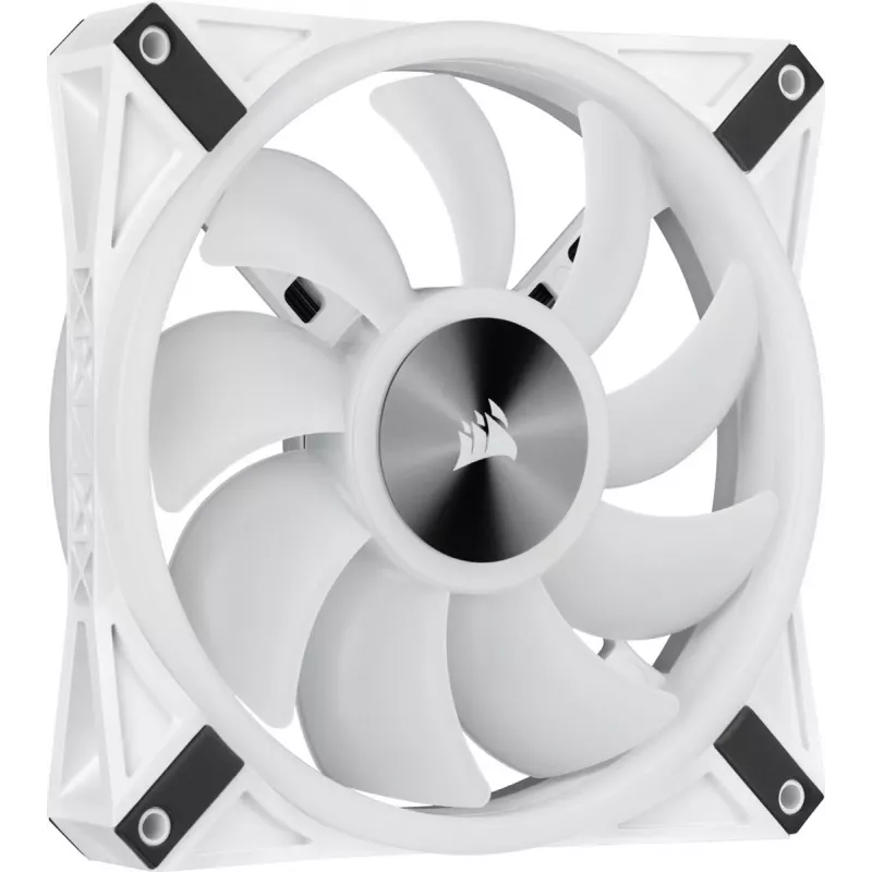 CORSAIR LED-ventilator - QL-serie wit QL140 RGB 140mm RGB enkele verpakking