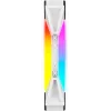 CORSAIR LED-ventilator - QL-serie wit QL140 RGB 140mm RGB enkele verpakking