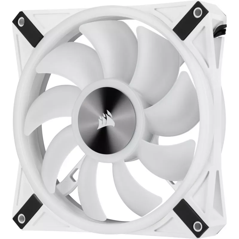 CORSAIR LED-ventilator - QL-serie wit QL140 RGB 140mm RGB enkele verpakking