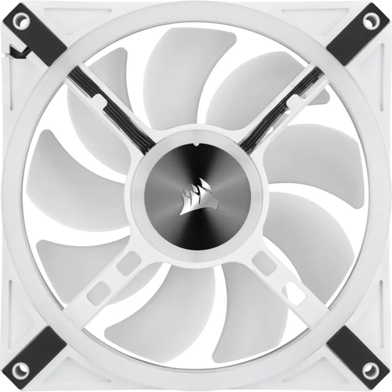 CORSAIR LED-ventilator - QL-serie wit QL140 RGB 140mm RGB enkele verpakking