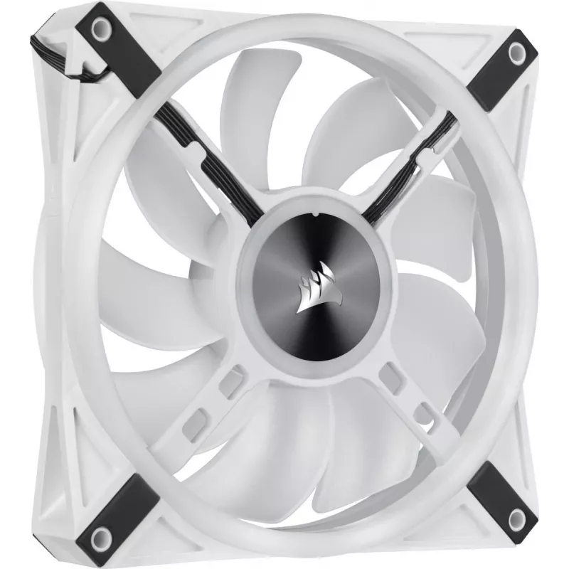 CORSAIR LED-ventilator - QL-serie wit QL140 RGB 140mm RGB enkele verpakking