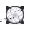 Alphacool Rise Aurora 24837 PWM-behuizingsventilator, 140 mm, zwart