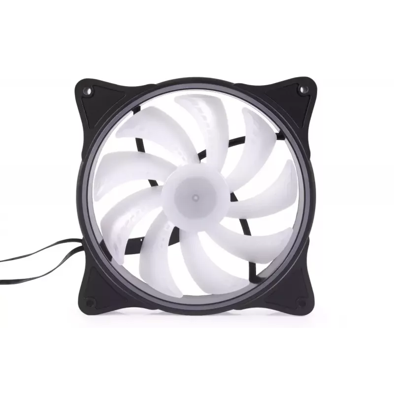 Alphacool Rise Aurora 24837 PWM-behuizingsventilator, 140 mm, zwart