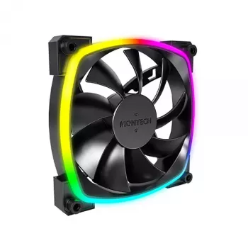 Ventilatormodule Montech AX120 PWM 120mm 12V zwart 3-pin 4-pin