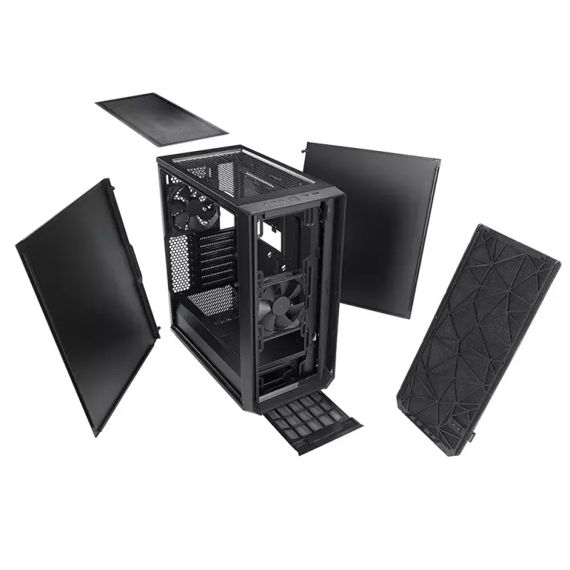 PC-behuizing Fractal Design Meshify C midi tower zwart