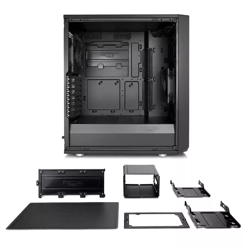 PC-behuizing Fractal Design Meshify C midi tower zwart