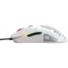 Glorious Gaming Glorious Model O- muis regular (wit), rechtshandig, optisch, USB Type-A, 3200 DPI, wit
