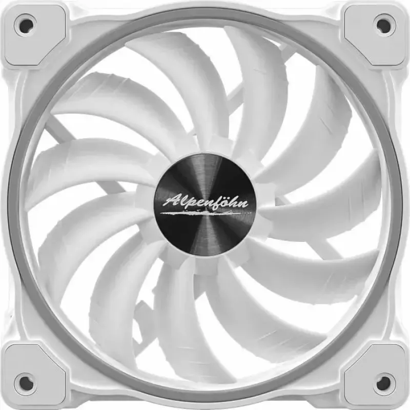 Behuizingsventilator Alpenföhn Wing Boost 3 ARGB High Speed 120 mm, 36,8 dB (max. geluid)