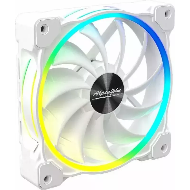 Behuizingsventilator Alpenföhn Wing Boost 3 ARGB High Speed 120 mm, 36,8 dB (max. geluid)