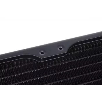 Koeler Alphacool 14377 messing koper staal zwart 124 mm breed