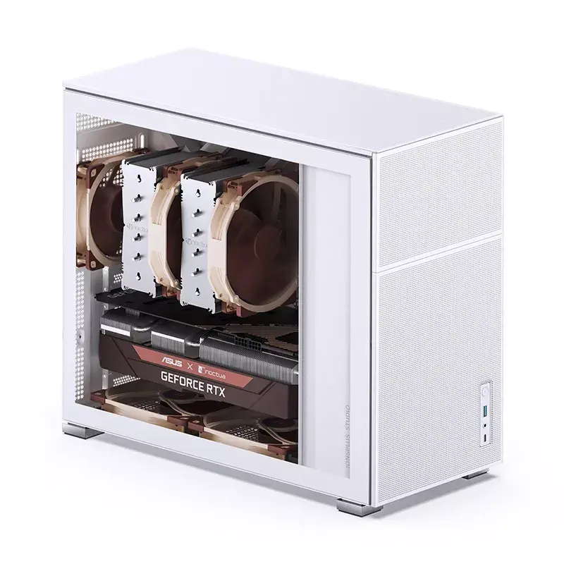 Pc-behuizing Jonsbo D41 MESH midi tower wit
