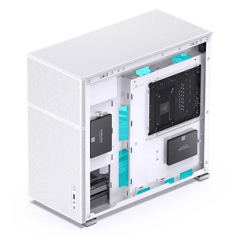 Pc-behuizing Jonsbo D41 MESH midi tower wit