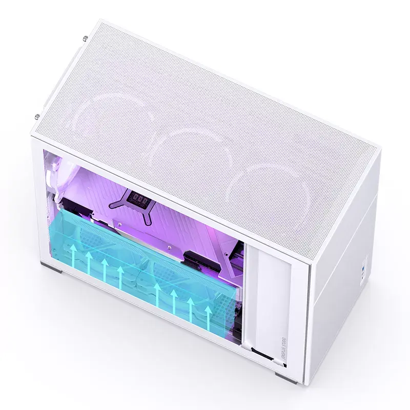 Pc-behuizing Jonsbo D41 MESH midi tower wit