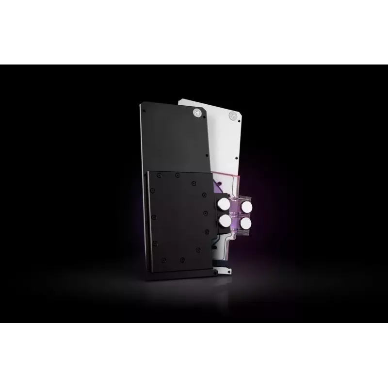 Backplate EK Water Blocks Acetaal Koper POM Zwart