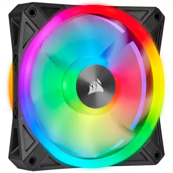 CORSAIR iCUE QL140 RGB 140mm PWM dual fan kit met Lighting Node Core